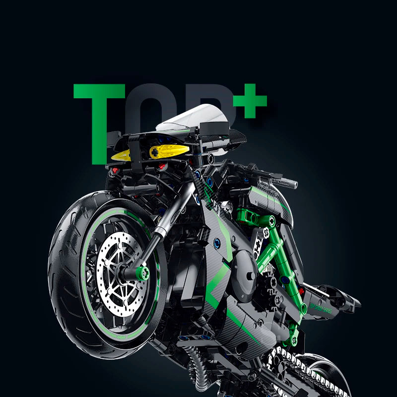 Bricks Classic City Racing Motorcycle Technical DIY Blocks Motorbike Model MOC Bricks Sets Birthday Gifts for Boys Adult Kids Toys 1:8